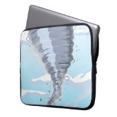 Tornado Twister Laptopschutzhülle (Vorderseite Links)