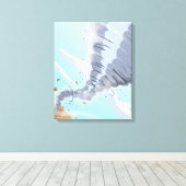 Tornado Twister Leinwanddruck (Insitu (Holzboden))