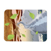 Tornado Twister Magnet (Horizontal)