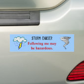Tornado Twister Storm Chaser Design Autoaufkleber (Auf Auto)