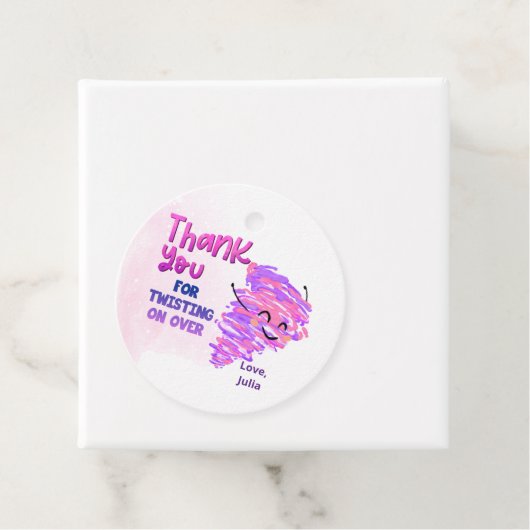 Tornado vielen Dank Geschenkanhänger (Beispiel)