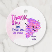 Tornado vielen Dank Geschenkanhänger (Vorderseite)