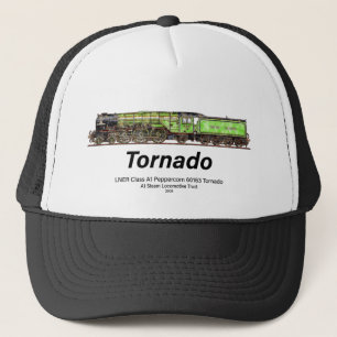 Tornado Vintage-Dampflokomotive Englische Lokomoti Truckerkappe
