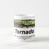 Tornado Vintager Dampfzug Englische Lokomotive Kaffeetasse (Mittel)