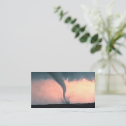 Tornado Visitenkarte (Stehend Vorderseite)