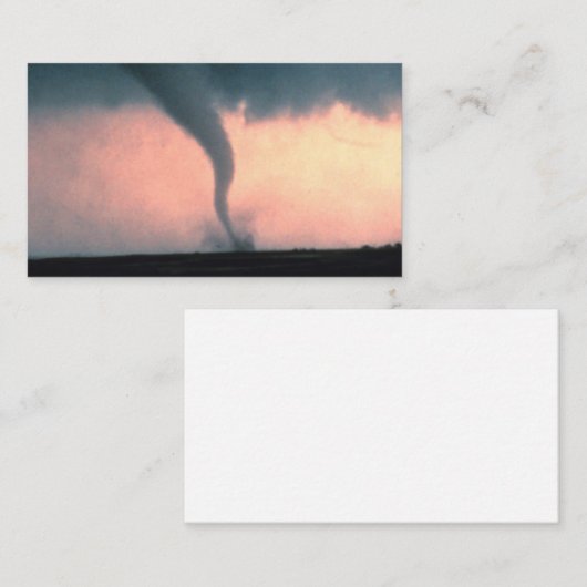 Tornado Visitenkarte (Vorne/Hinten)