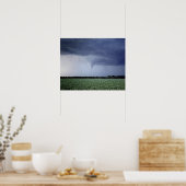 Tornado Warning Poster (Küche)