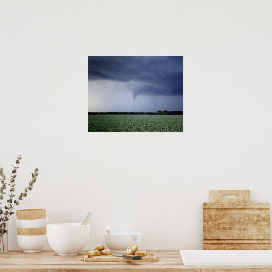 Tornado Warning Poster (Küche)