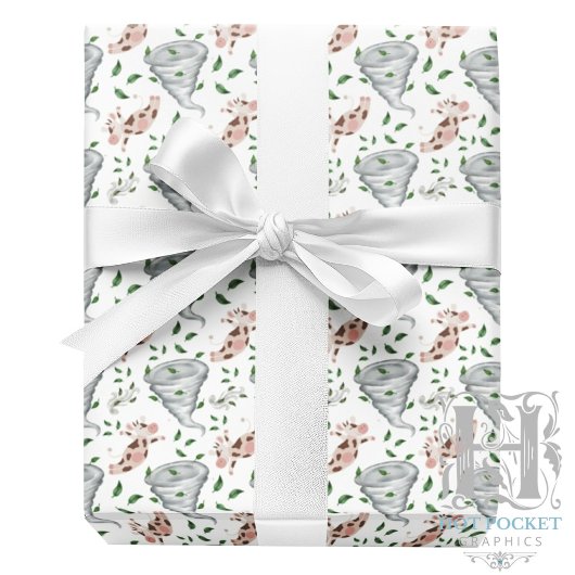 Tornado Wrapping Paper Geschenkpapier