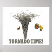 TORNADO-ZEIT POSTER (Vorne)