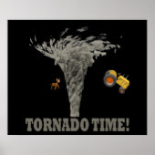 TORNADO-ZEIT POSTER (Vorne)