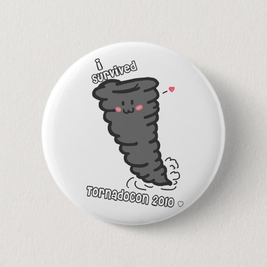 TornadoCon Button (Vorderseite)