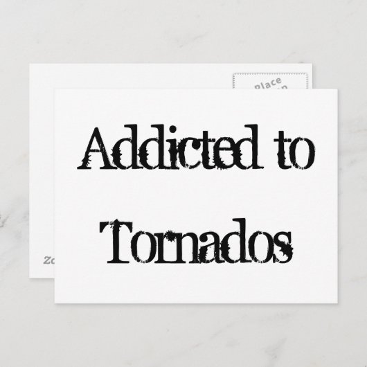 Tornadoes Postkarte (Vorne/Hinten)