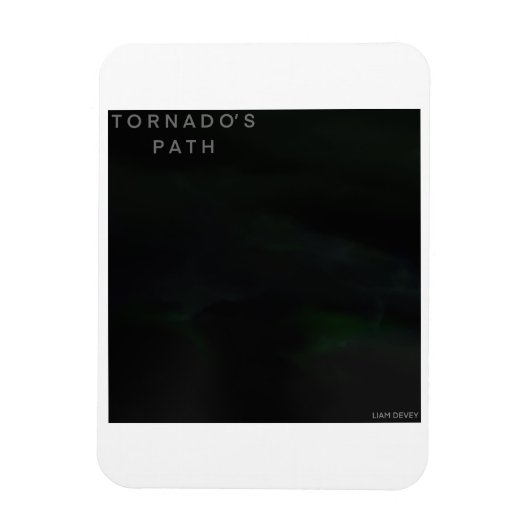 Tornados Weg Magnet (Vertikal)