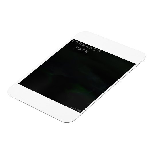 Tornados Weg Magnet (Linke Seite)