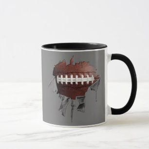 Tornfußball-Ringer-Tasse Tasse