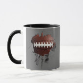 Tornfußball-Ringer-Tasse Tasse (Links)