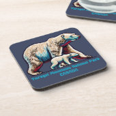 Torngat Mountains National Park Canada Getränkeuntersetzer (Linke Seite)