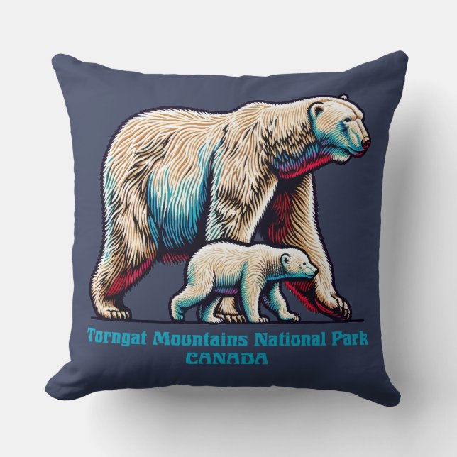 Torngat Mountains National Park Canada Kissen (Vorderseite)