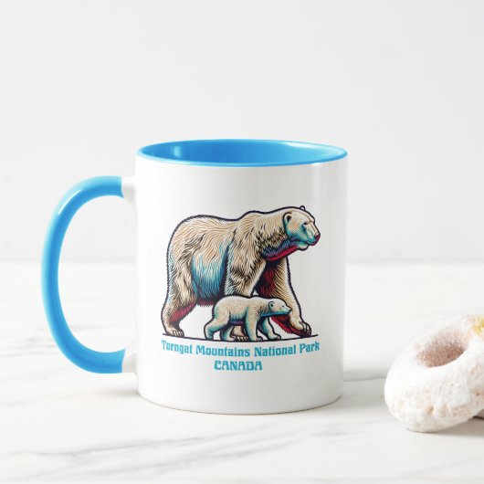 Torngat Mountains National Park Canada Tasse (Mit Donut)