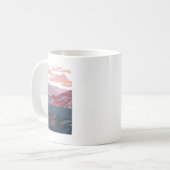 Torngat Mountains Nationalpark-Aufkleber Kaffeetasse (Vorderseite Links)