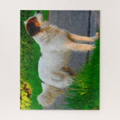 Tornjak-Hunde-Puzzles. Puzzle (Vertikal)