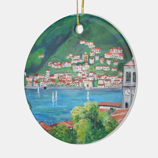 Torno, See Como, Verzierung Keramikornament (Links)