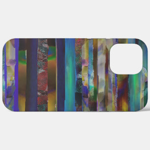 Tornstreifen mit digitalen Farbtexturen Case-Mate iPhone Hülle