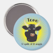 Toro 21 aprile al 20 maggio Magnet (Vorderseite/Rückseite)