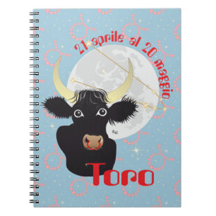 Toro 21 aprile al 20 maggio Taccuino Notizblock