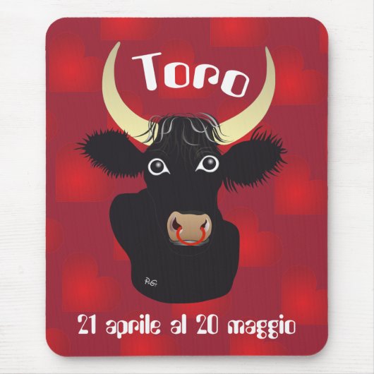 Toro 21 aprile al 20 maggio Tappetini per Maus Mousepad (Vorne)