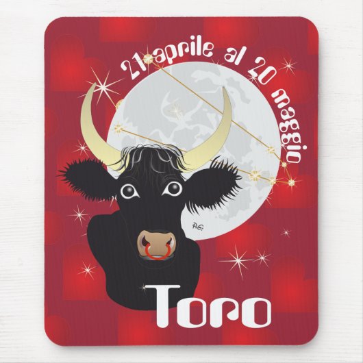 Toro 21 aprile al 20 maggio Tappetini per Maus Mousepad (Vorne)