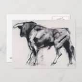 Toro Azul-Studie Postkarte (Vorne/Hinten)