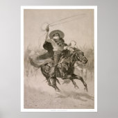Toro, Toro von Frederic Remington Poster (Vorne)