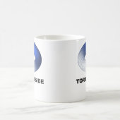 Toroid Inside (Blue Torus) Kaffeetasse (Mittel)