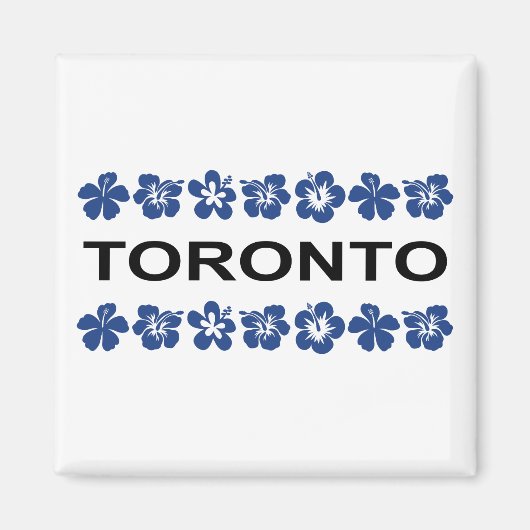 Toronto Aloha Bands Blue Light Color Magnet (Vorne)