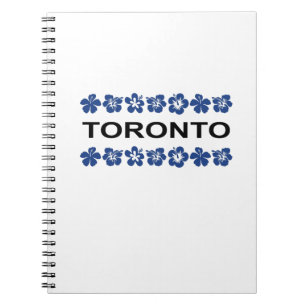 Toronto Aloha Bands Blue Light Color Notizblock