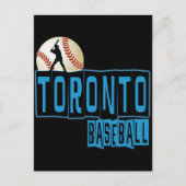 TORONTO BASEBALL POSTKARTE (Vorderseite)