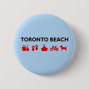 Toronto Beach Icons Light Color Button