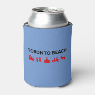 Toronto Beach Icons Light Color Dosenkühler