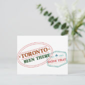 Toronto Been hat das getan Postkarte (Stehend Vorderseite)