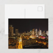 Toronto bei Nacht Postkarte (Vorne/Hinten)