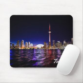 Toronto bis zum Nacht Mousepad (Mit Mouse)