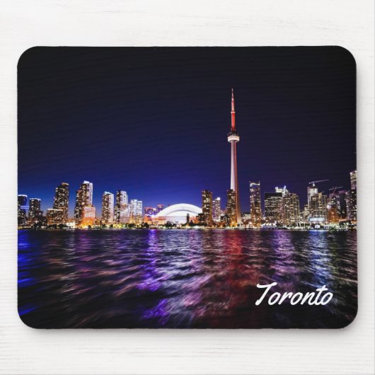 Toronto bis zum Nacht Mousepad (Vorne)