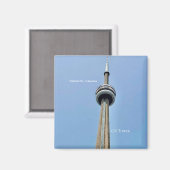 Toronto, Canada CN Tower Magnet (Vorderseite/Rückseite)
