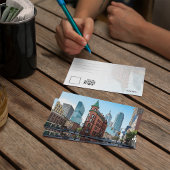 Toronto Canada Gooderham Gebäude Postcard Einladung