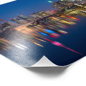 Toronto Canada night City Fotodruck (Ecke)