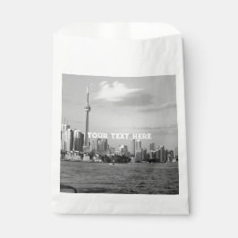 Toronto Canada Ontario Schwarz-weiß Vintag Geschenktütchen