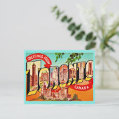Toronto Canada Retro Postcard Postkarte (Stehend Vorderseite)
