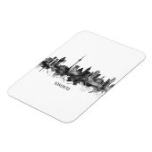 Toronto Canada Skyline BW Magnet (Linke Seite)